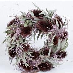 Ruby Dried Wreath 